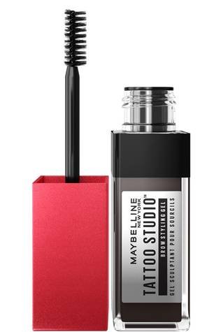 Maybelline Tattoo Brow 36HR Gel in shade 257 Medium Brown - A waterproof and long-lasting eyebrow tint product for defined and natural-looking brows.